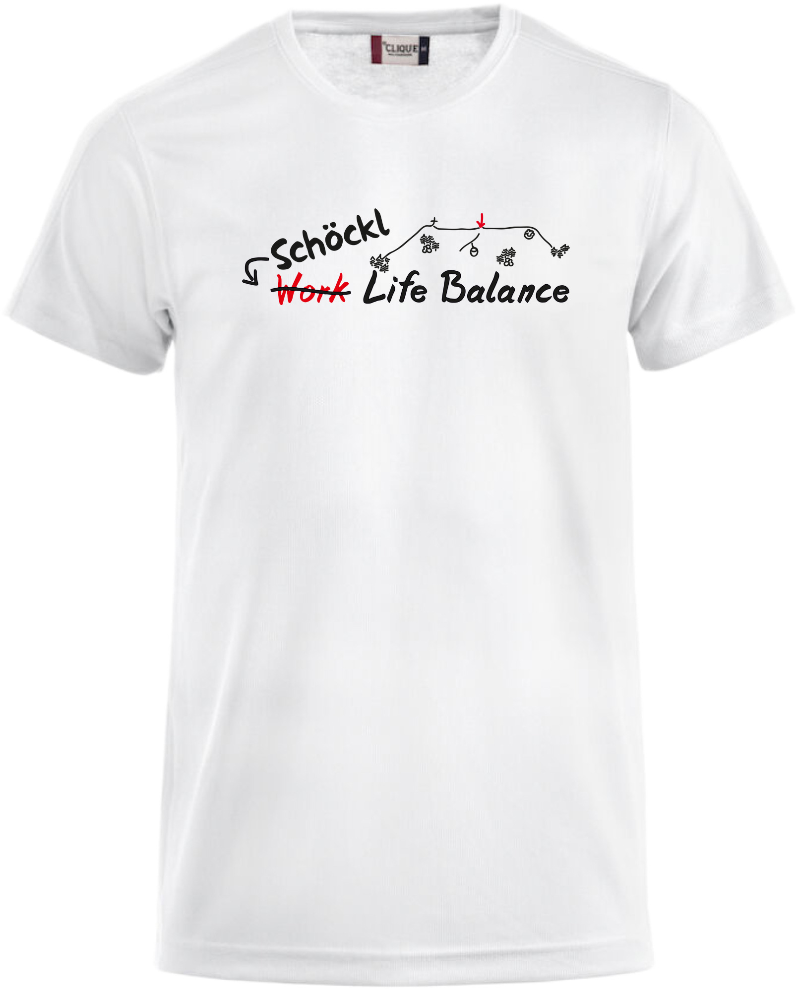 Schöckl - Life - Balance, Kurzarmshirt